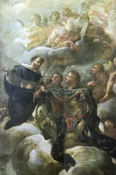 Apotheosis of Saint Nicholas Lorenese (detail)